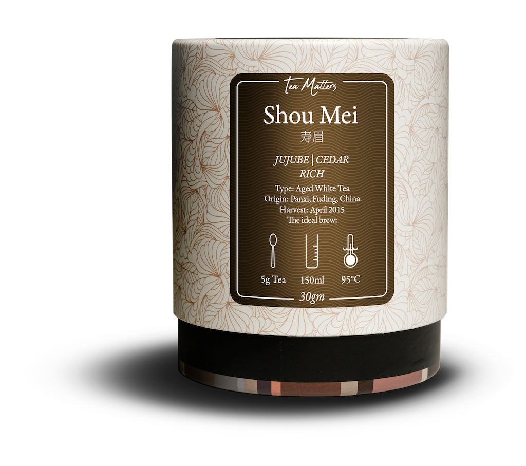 Tea Matters Shoumei White Tea(寿眉) - Loose Leaf Tea canister