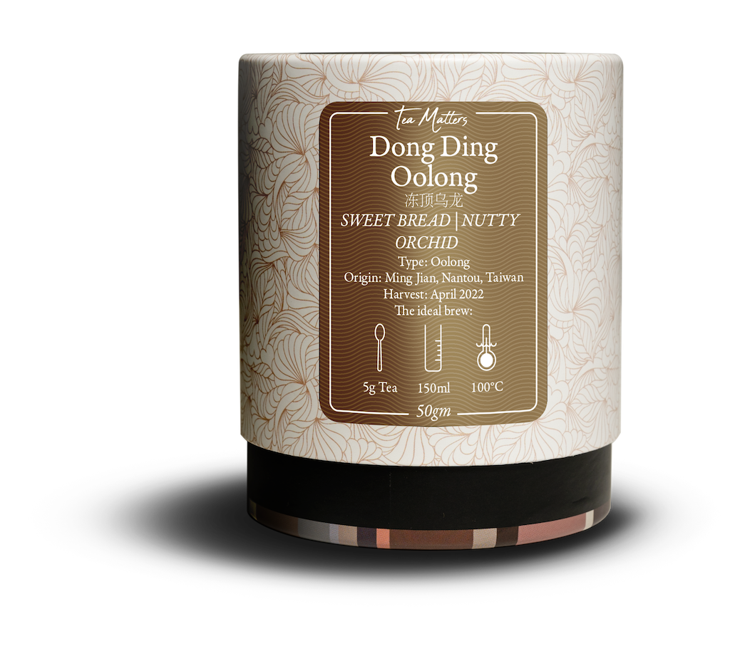 tea matters Dong Ding Oolong (冻顶乌龙) - Loose Leaf Tea canister